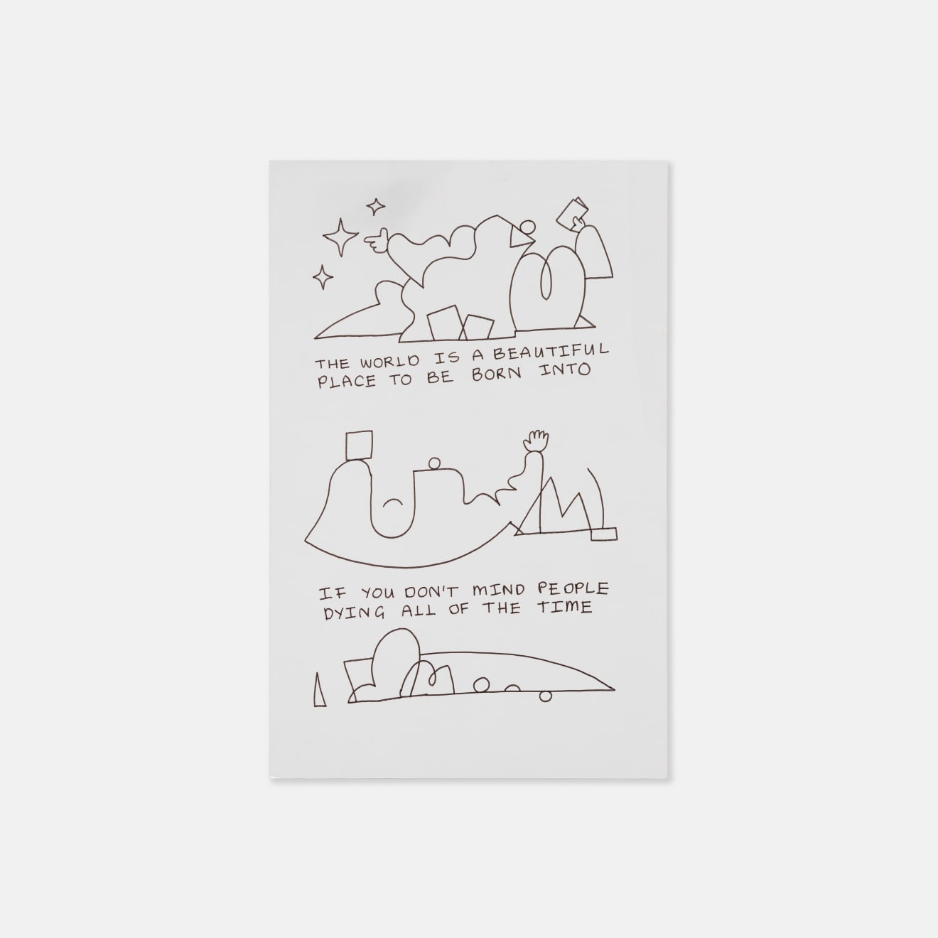 Michael Fikaris, Line Work Page From Recent Comics no.07, 2024