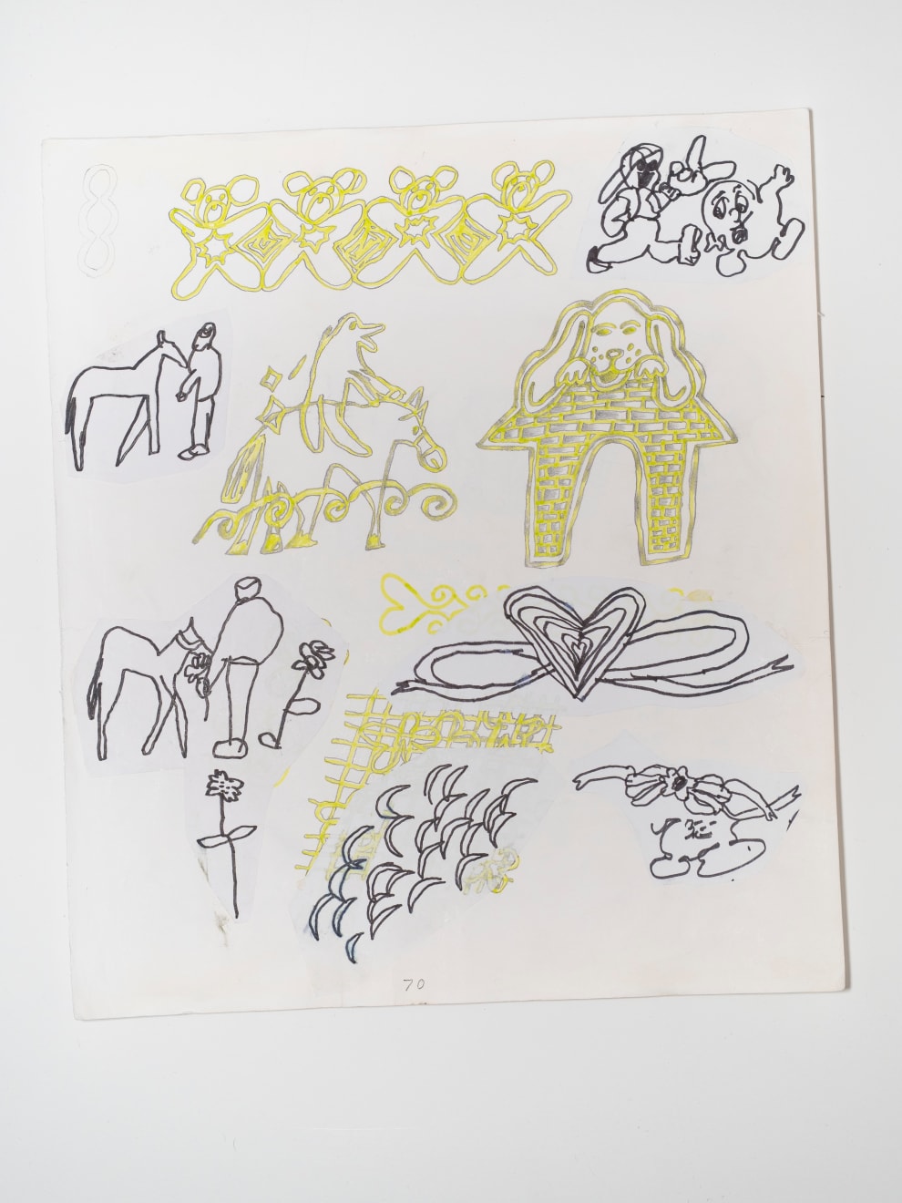 James Cooper, Sketchbook Pages 70 ~ 71, 2023