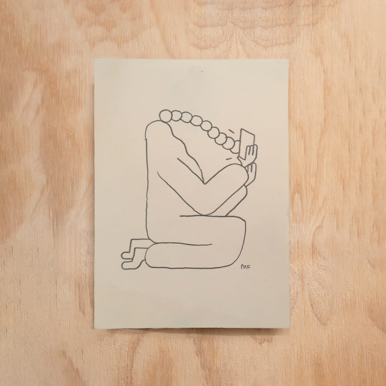 Michael Fikaris, With Book #34, 2022