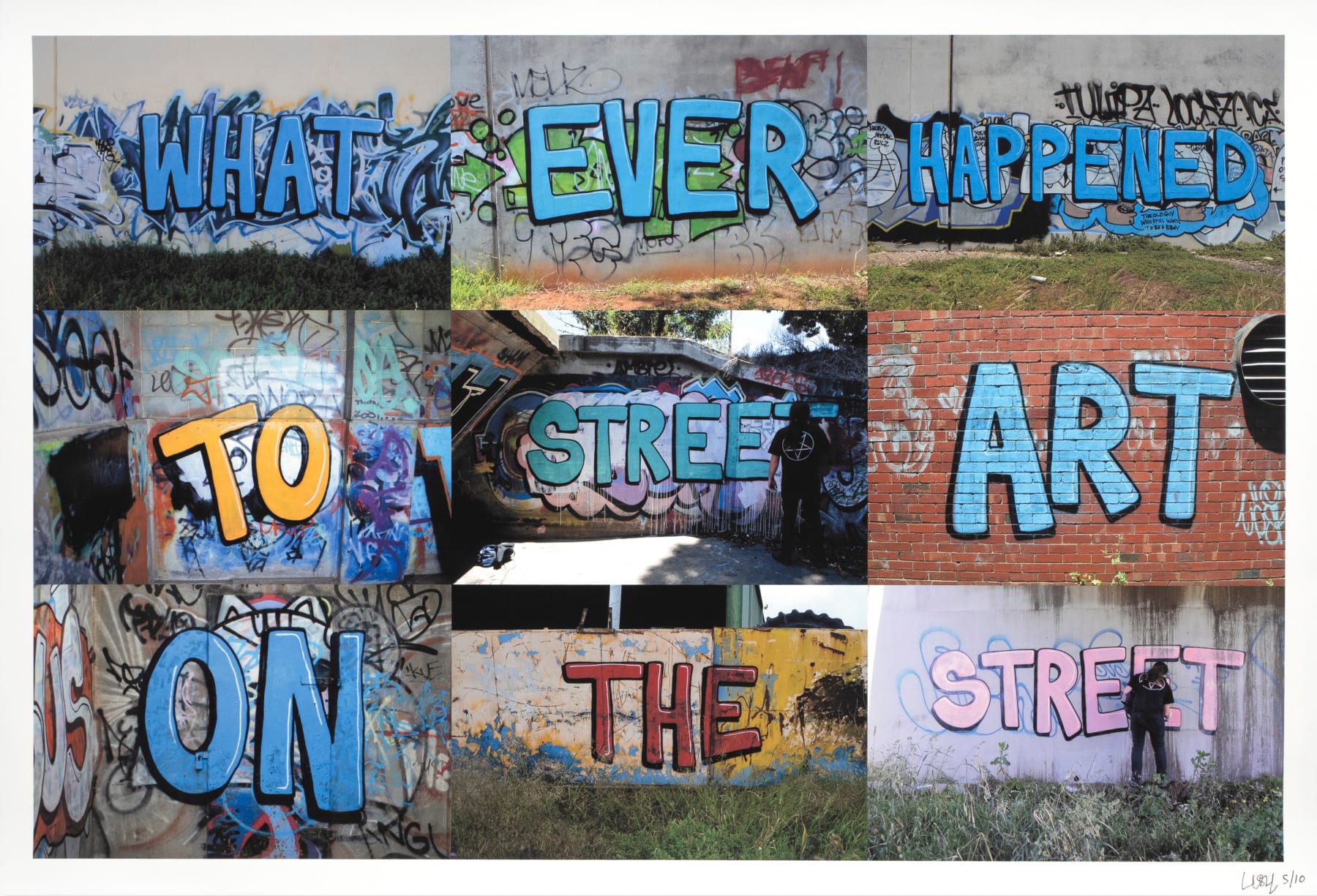 Lush, Whatever Happened to Street Art on The Street, 2011