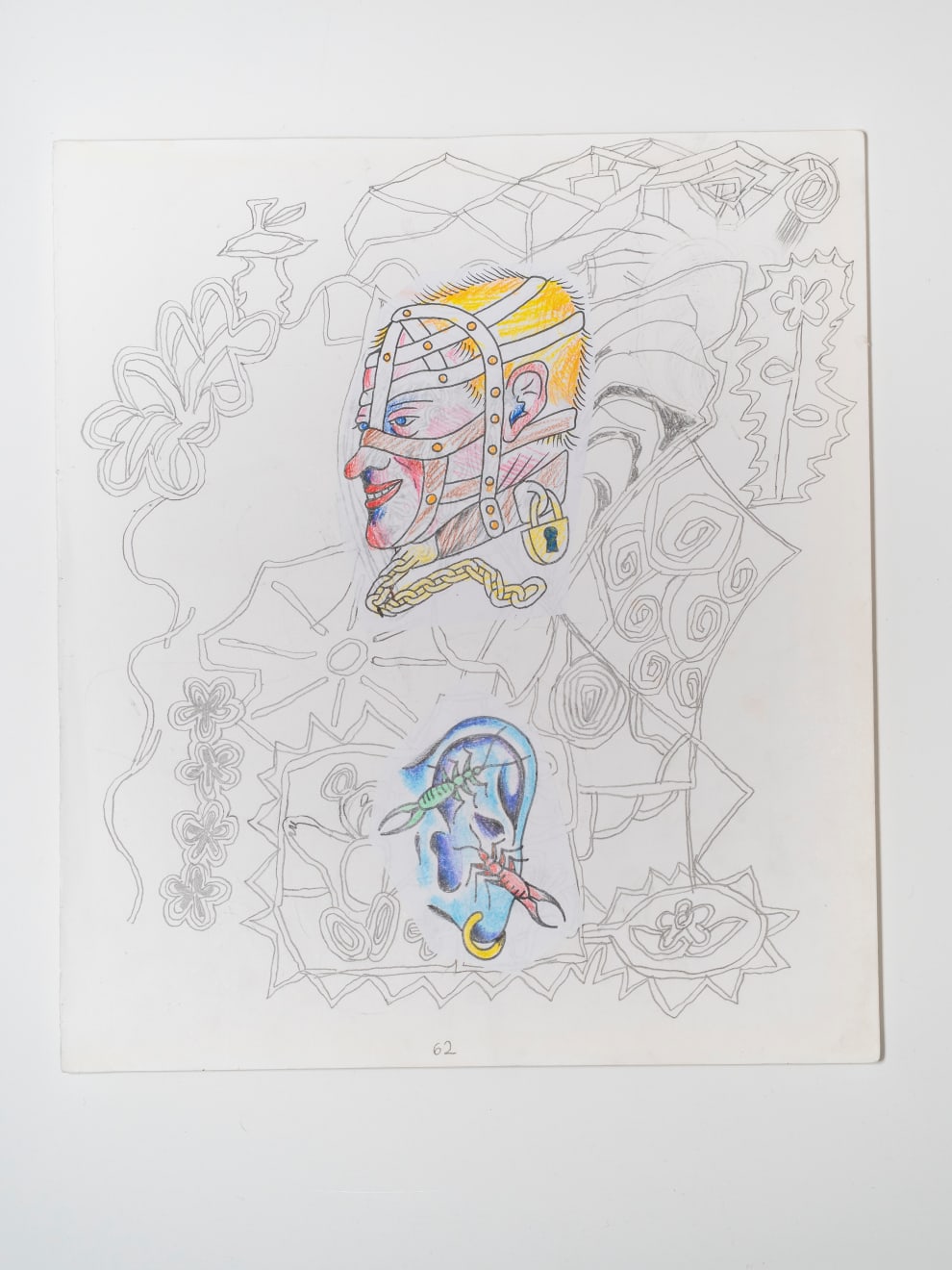 James Cooper, Sketchbook Pages 62 ~ 63, 2023