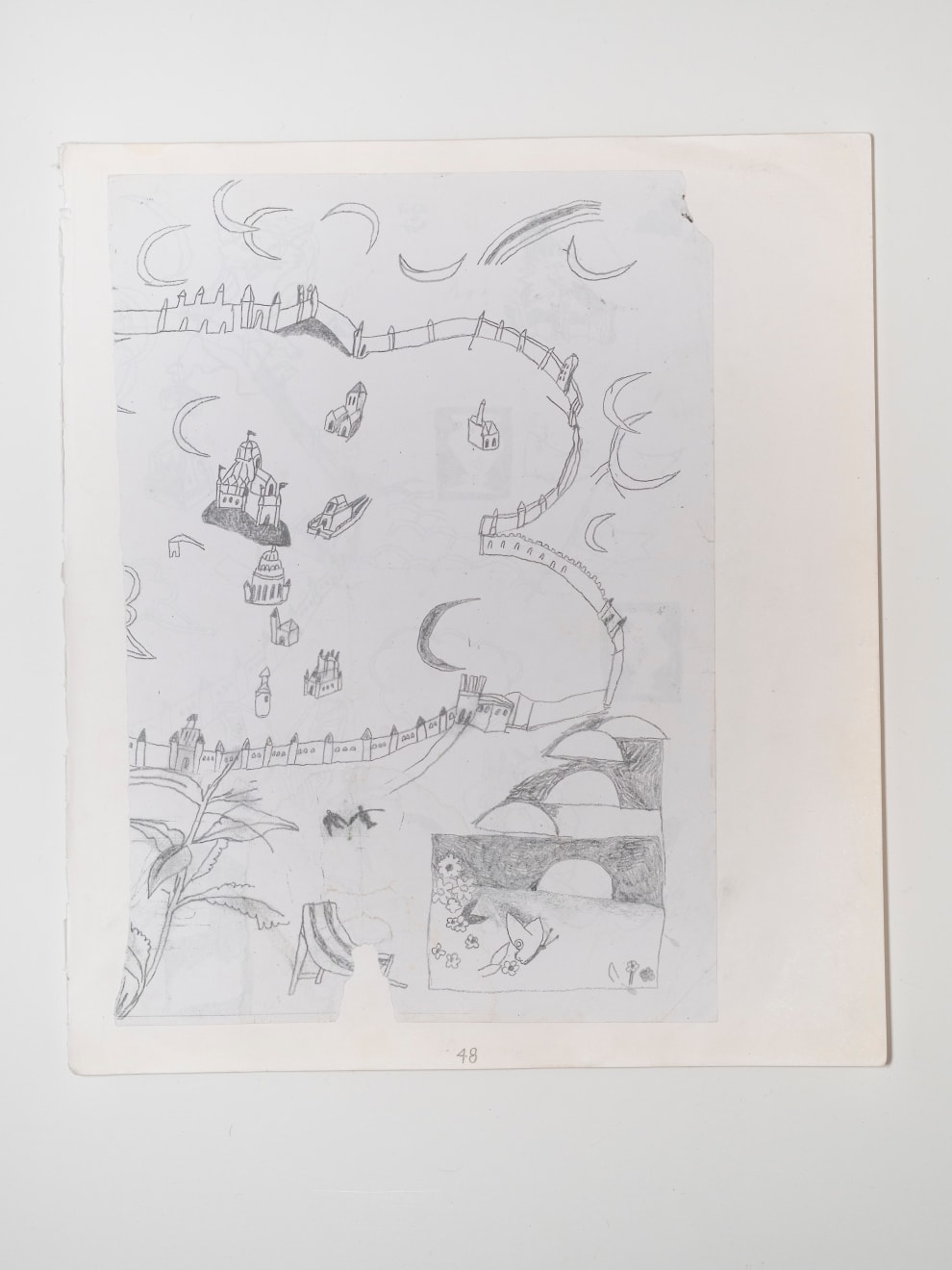 James Cooper, Sketchbook Pages 48 ~ 49, 2023