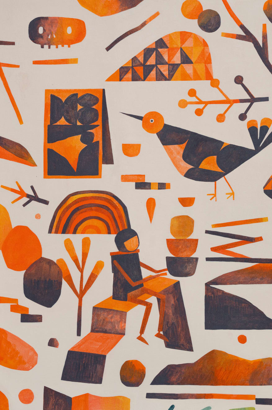 Kyle Hughes-Odgers, Confusing a Mirror For a Window #2, 2024