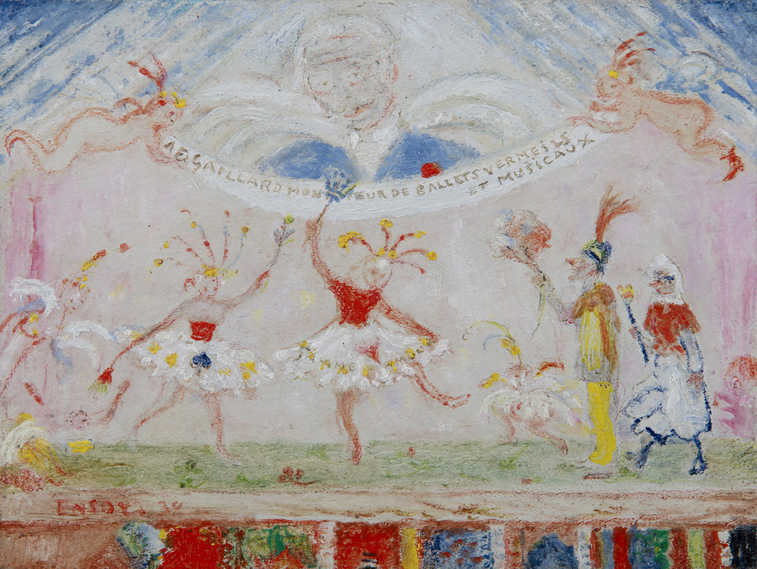 James Ensor, La gamme d'amour, August 1938