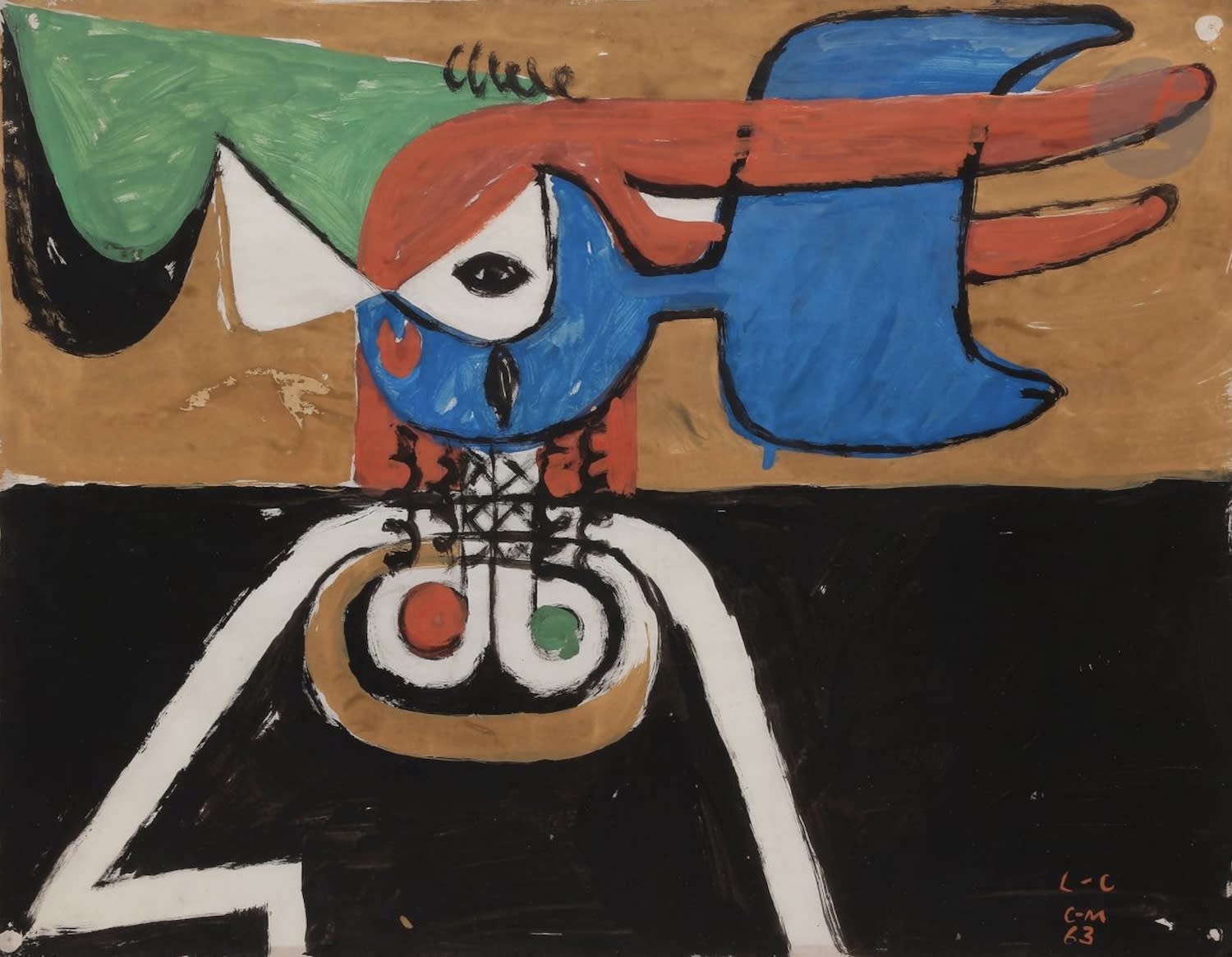 Le Corbusier, Taureau II, 1963