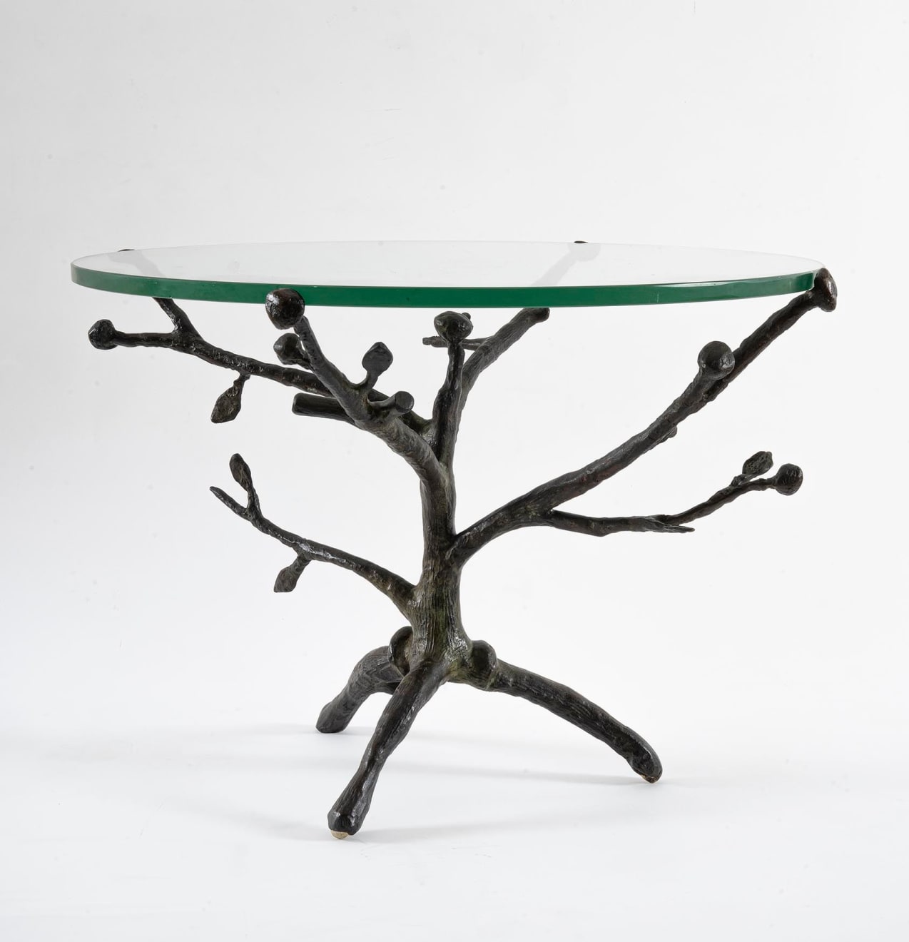 Diego Giacometti (1902-1985), Guéridon arbre aux bourgeons, circa 1962