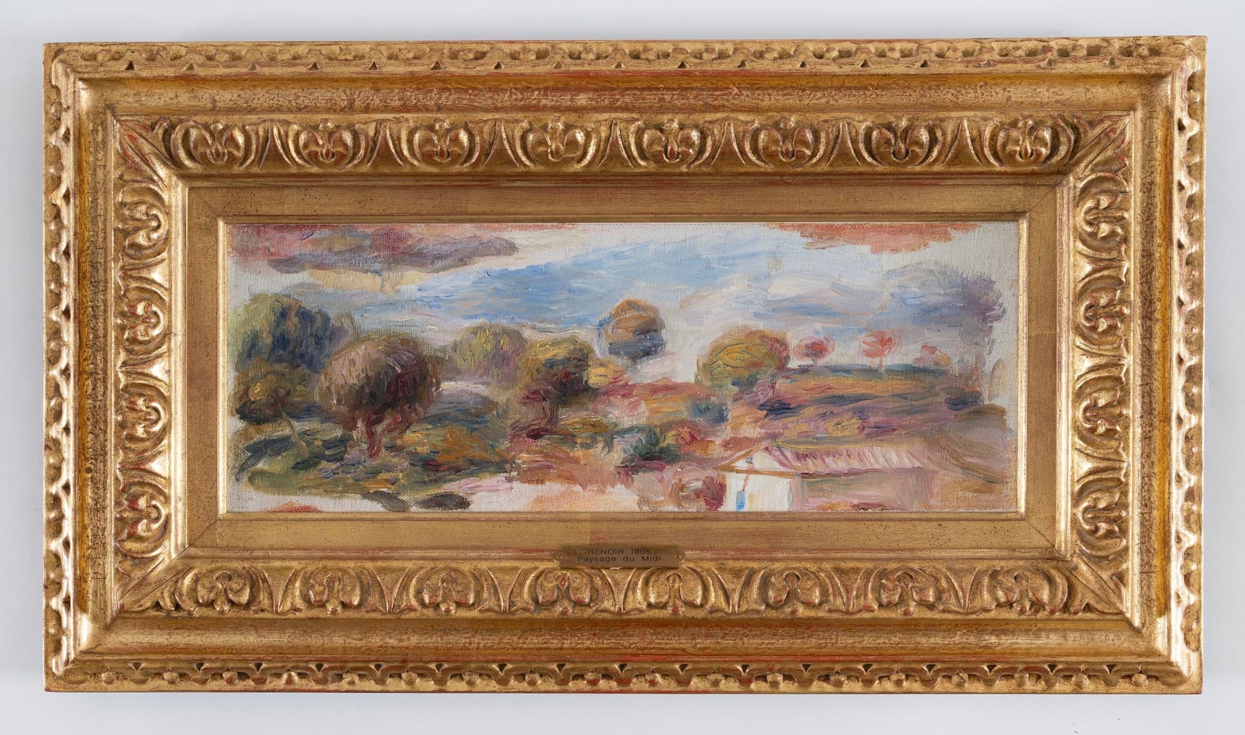 Pierre-Auguste Renoir (1841-1919), Paysage du midi, fragment, circa 1905