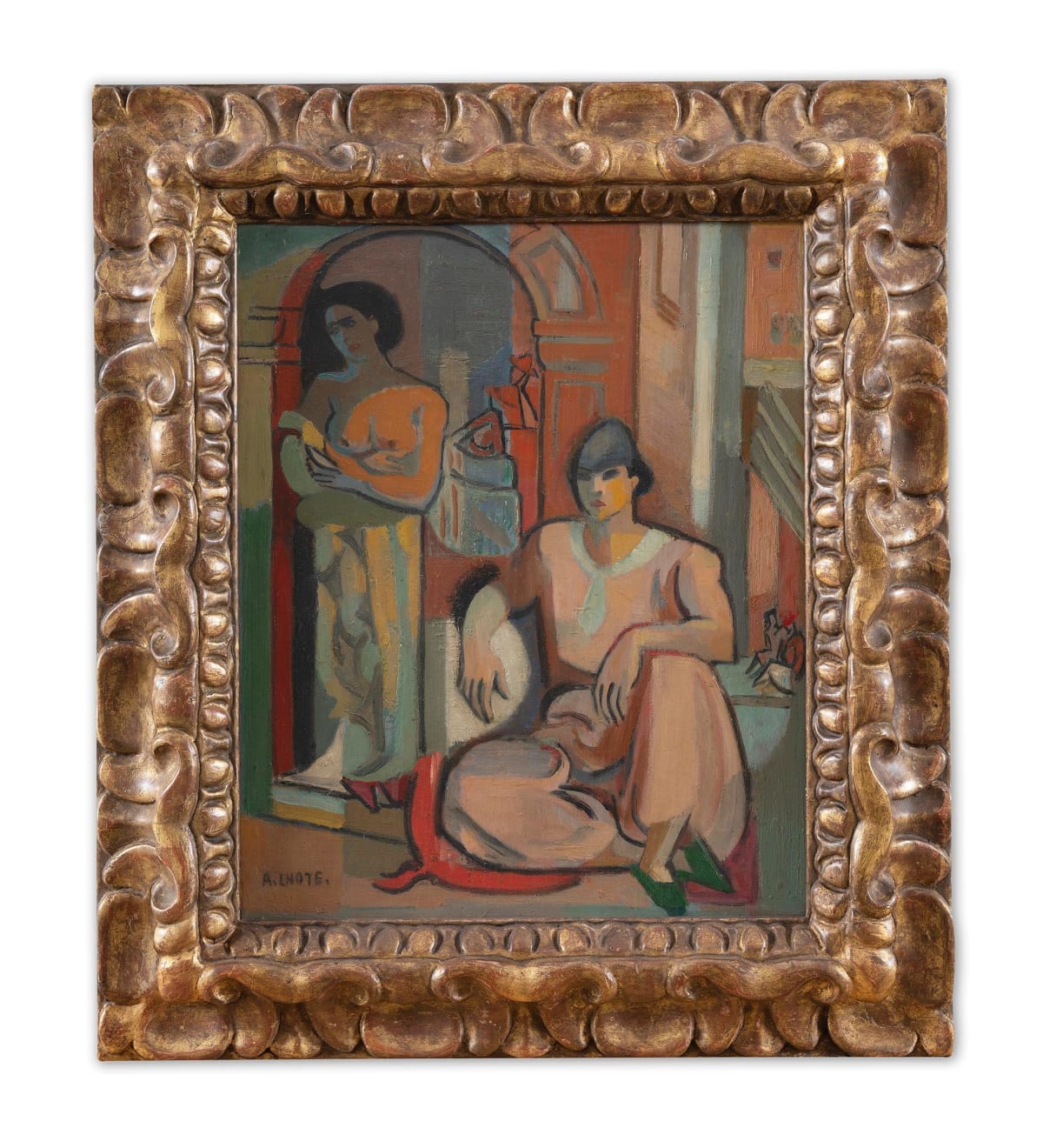 André Lhote (1885-1962), Femmes d'Alger ou Deux Femmes dans la Casbah, 1936