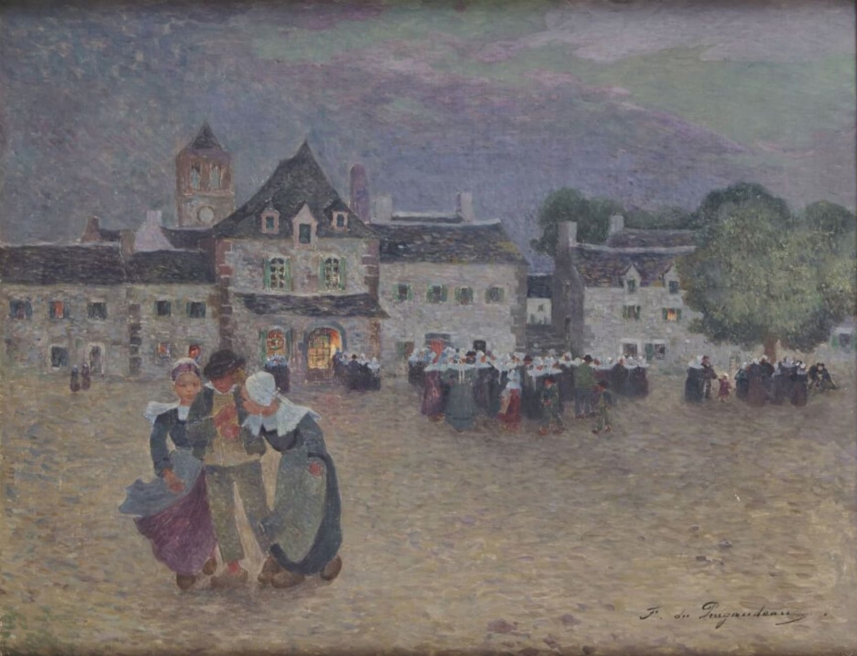 Ferdinand Du Puigaudeau, Retour de la fête foraine