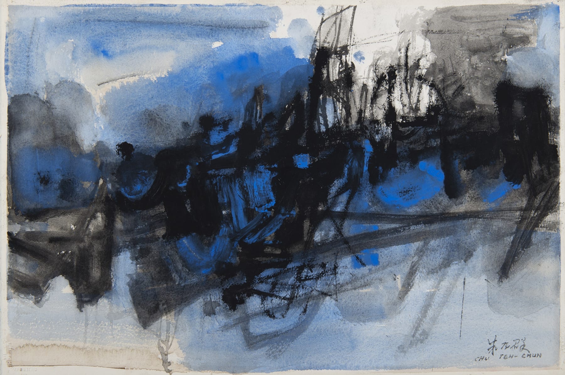 Chu Teh-Chun, no.85, 1961