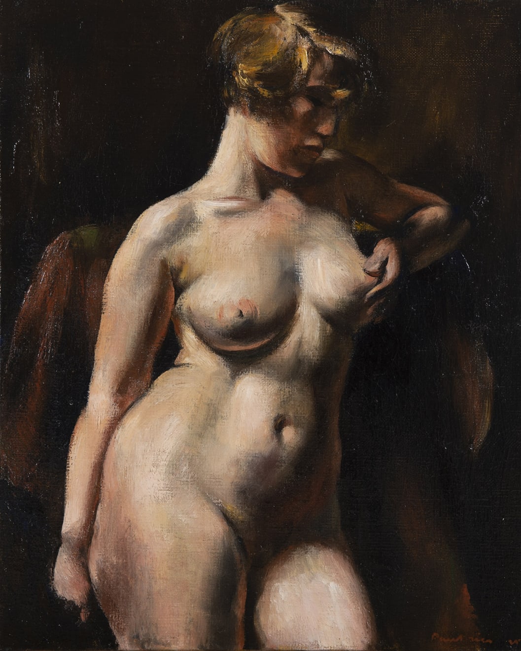 Jean Fautrier, Nu féminim, 1925