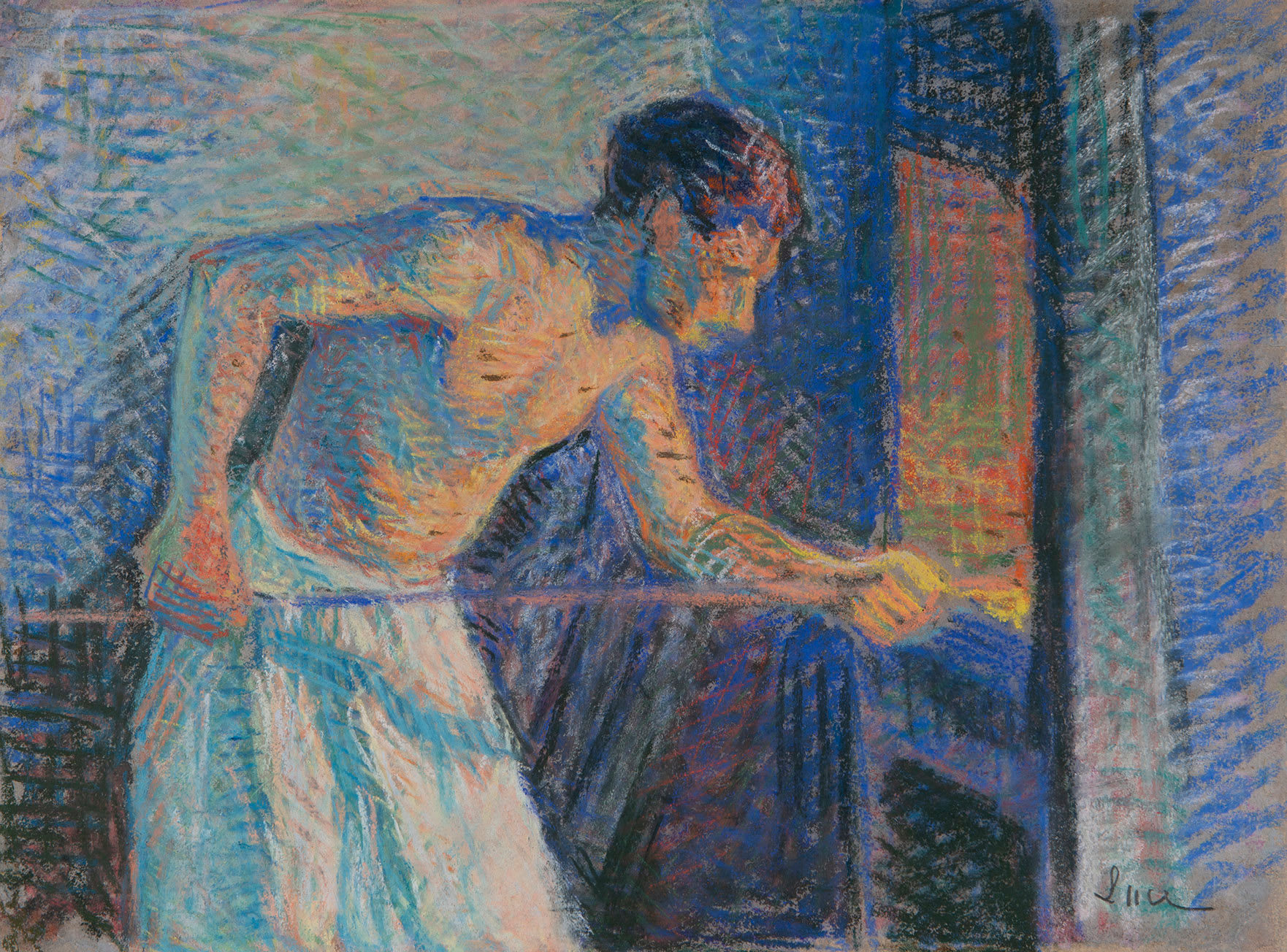 Maximilien Luce (1858-1941), Le petit mitron