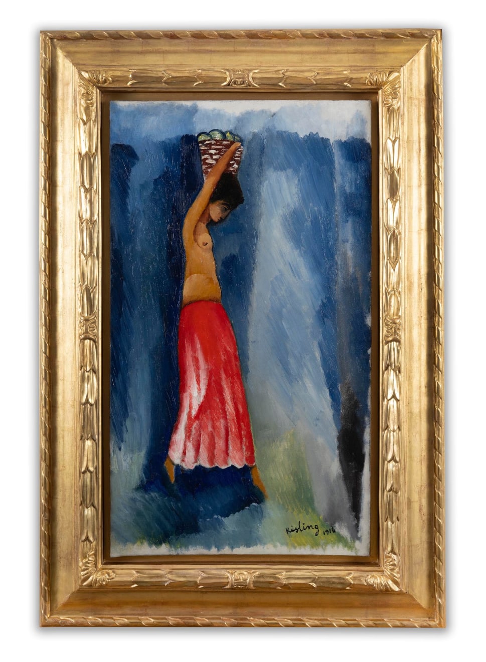 Moïse Kisling (1891-1953), Jeune paysanne, 1916