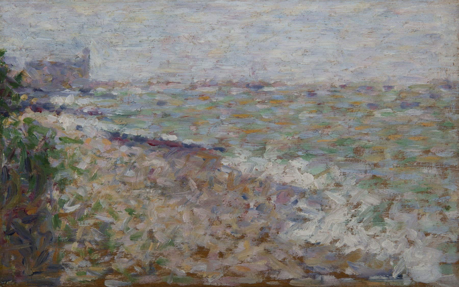 Georges Seurat, Le mouillage à Grandcamp, circa 1885