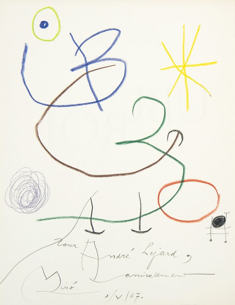 Joan Miró (1893-1983), Ubu Roi, 01.05.1967