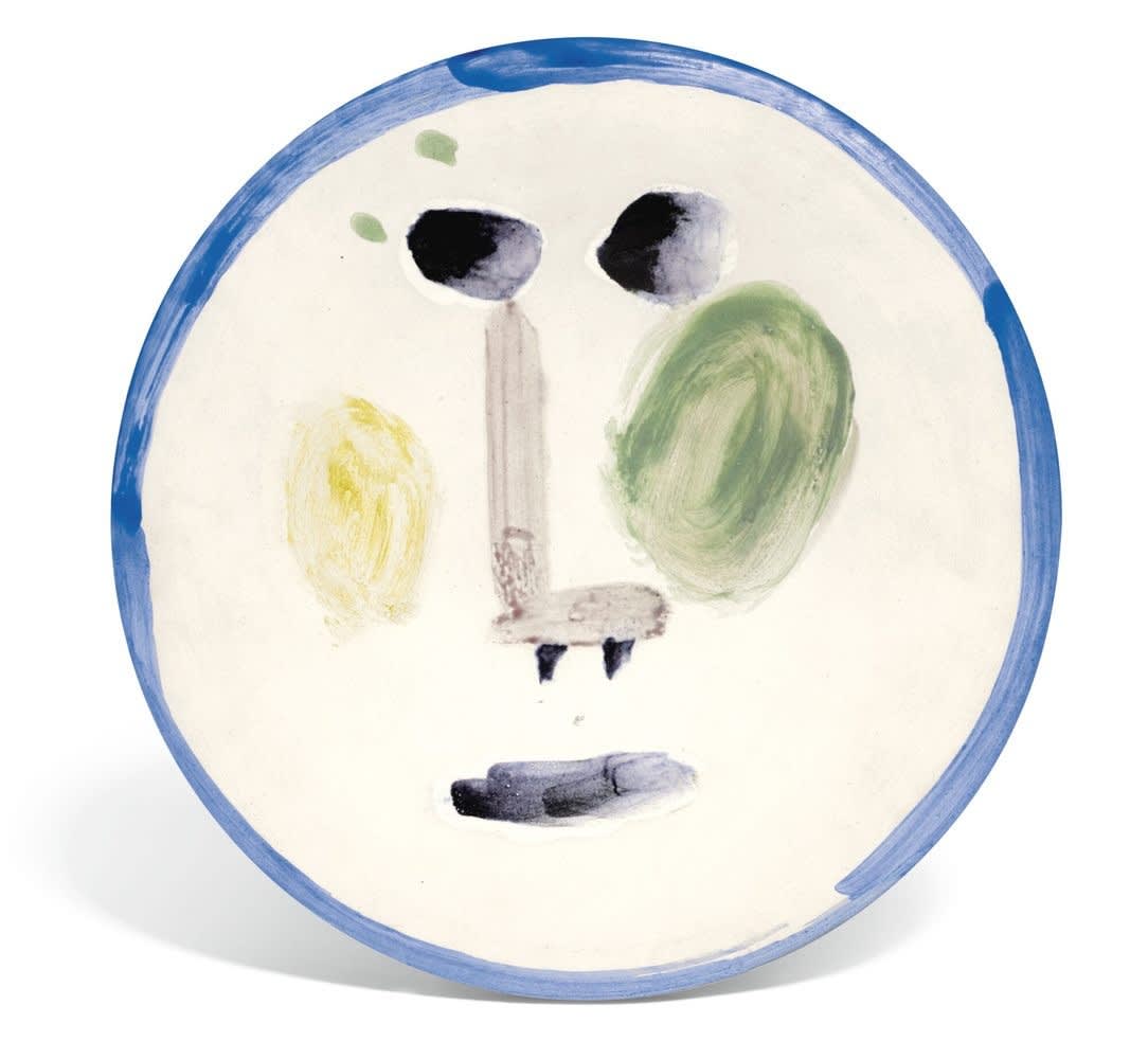 Pablo Picasso, Visage au nez à angle droit, 21.06.1963