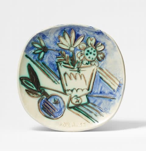 Pablo Picasso, Bouquet à la pomme, 1956