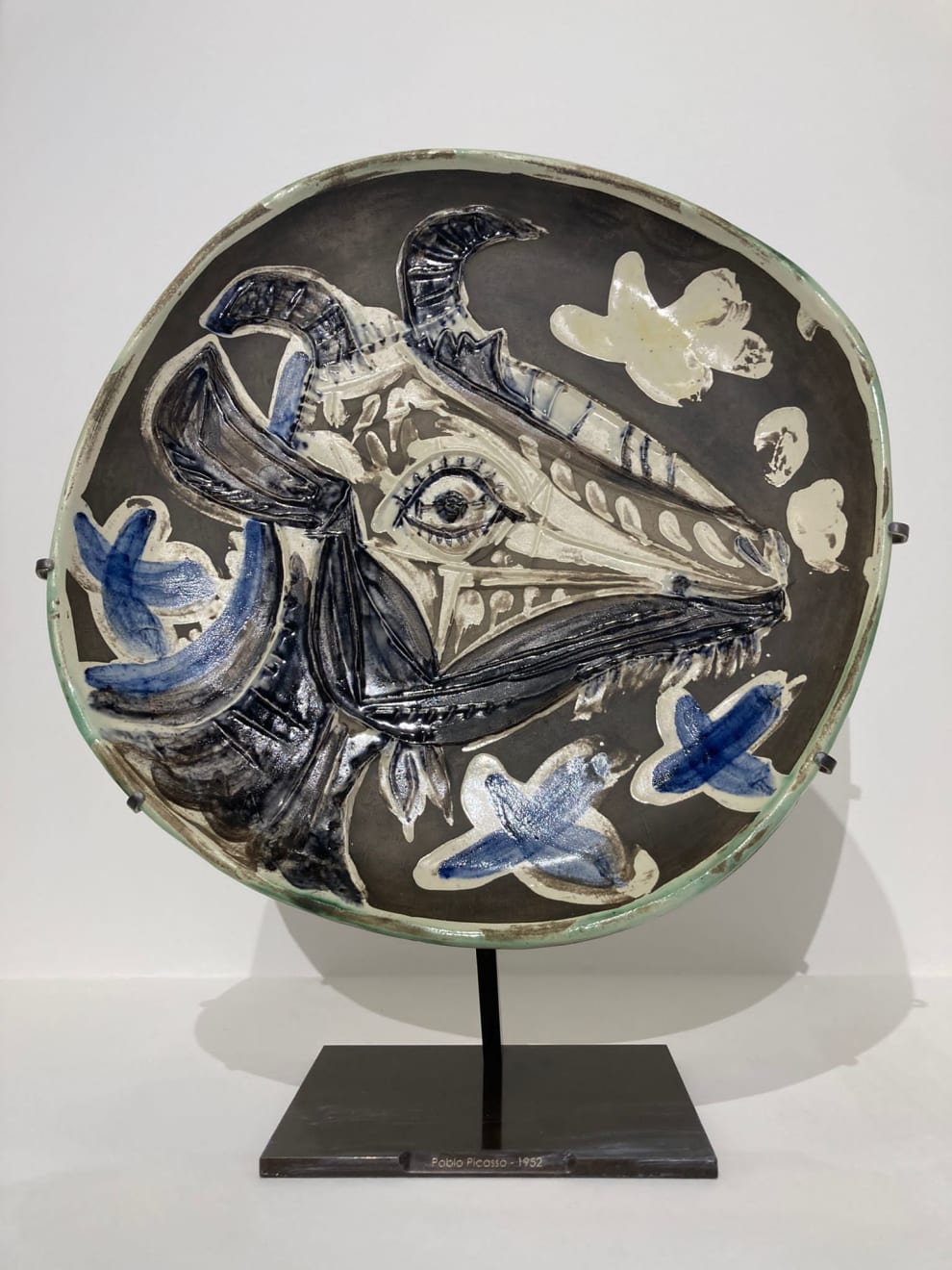 Pablo Picasso, Tête de chèvre de profil, 1952