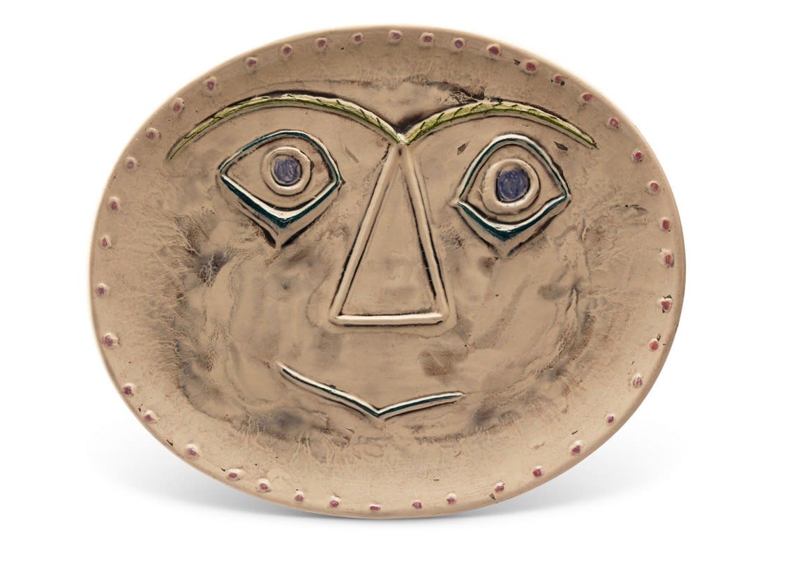 Pablo Picasso (1881-1973), Visage géométrique (A.R. 357), 1956