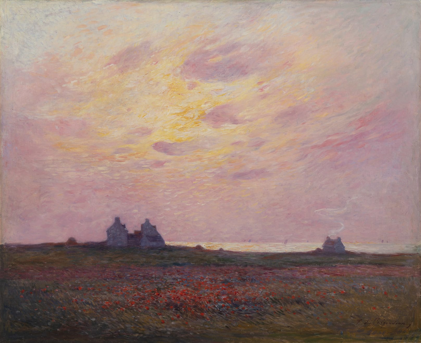 Ferdinand Du Puigaudeau, Hameau au bord de mer