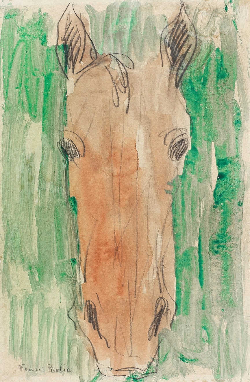 Francis Picabia, Tête de cheval