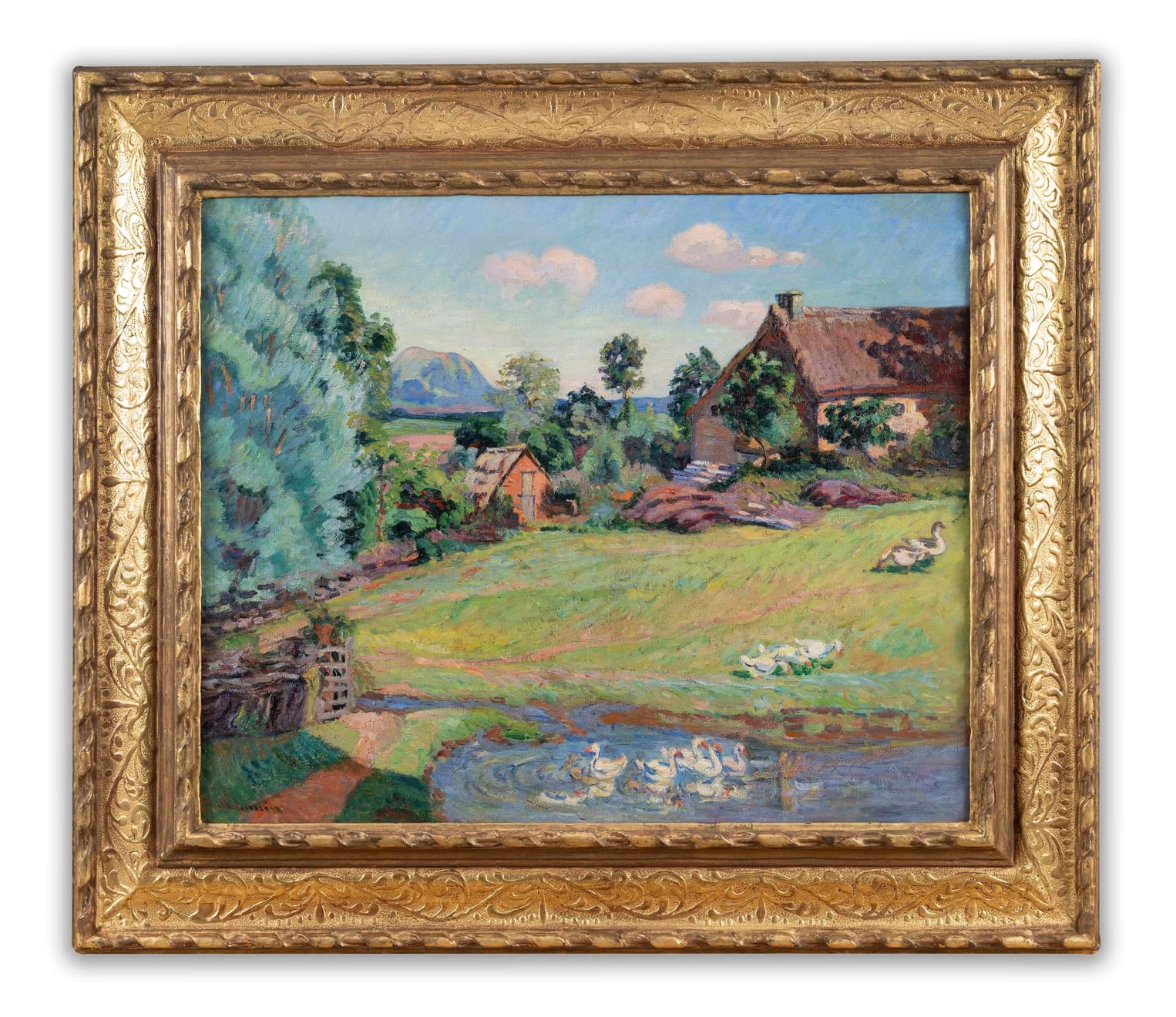 Armand Guillaumin (1841-1927), La mare aux canards, circa 1895