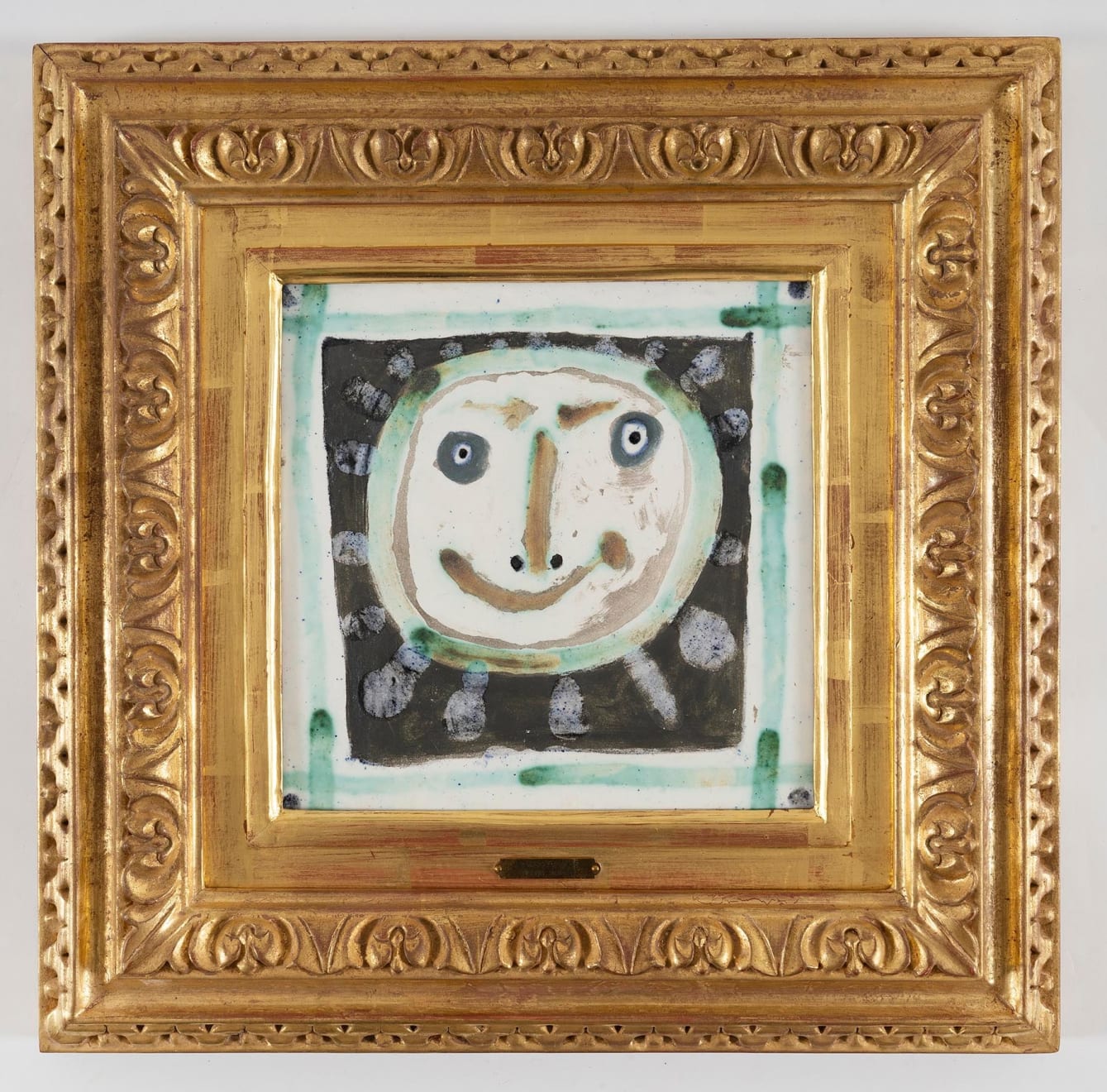 Pablo Picasso (1881-1973), Tête solaire II, 27.01.1956