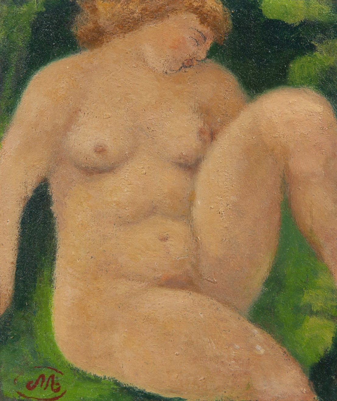 Aristide Maillol, Baigneuse assise, circa 1930