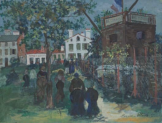 Maurice Utrillo, Le Moulin de Sannois, 1923