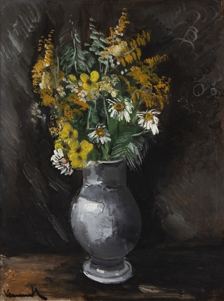 Maurice De Vlaminck, Le bouquet jaune, circa 1925