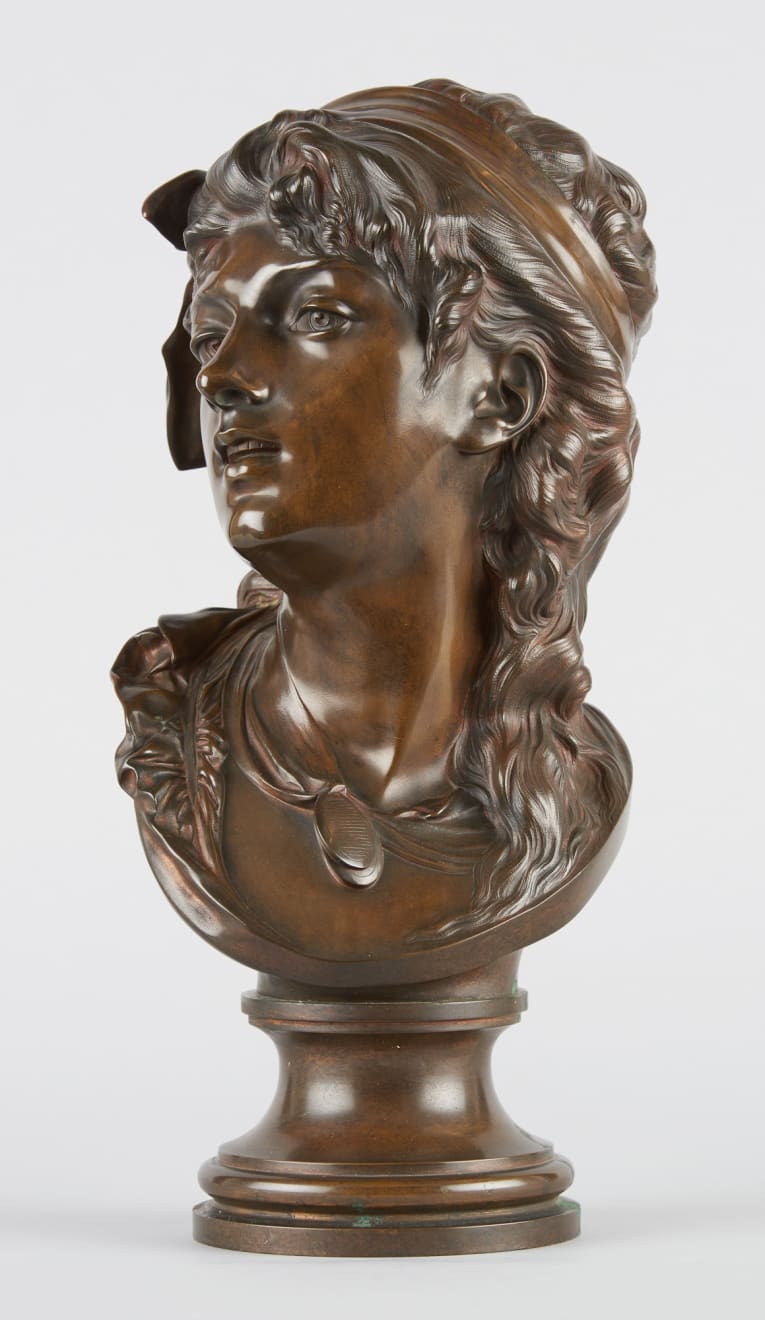 Auguste Rodin, Buste de Suzon, taille no.5, circa 1875-1910