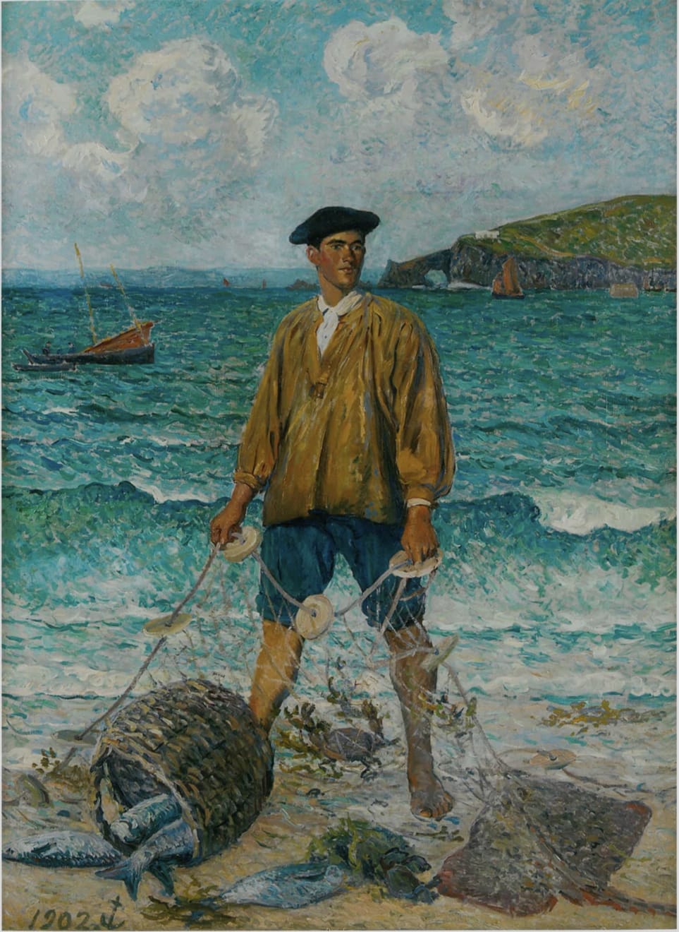 Maxime Maufra, Le pêcheur, 1902