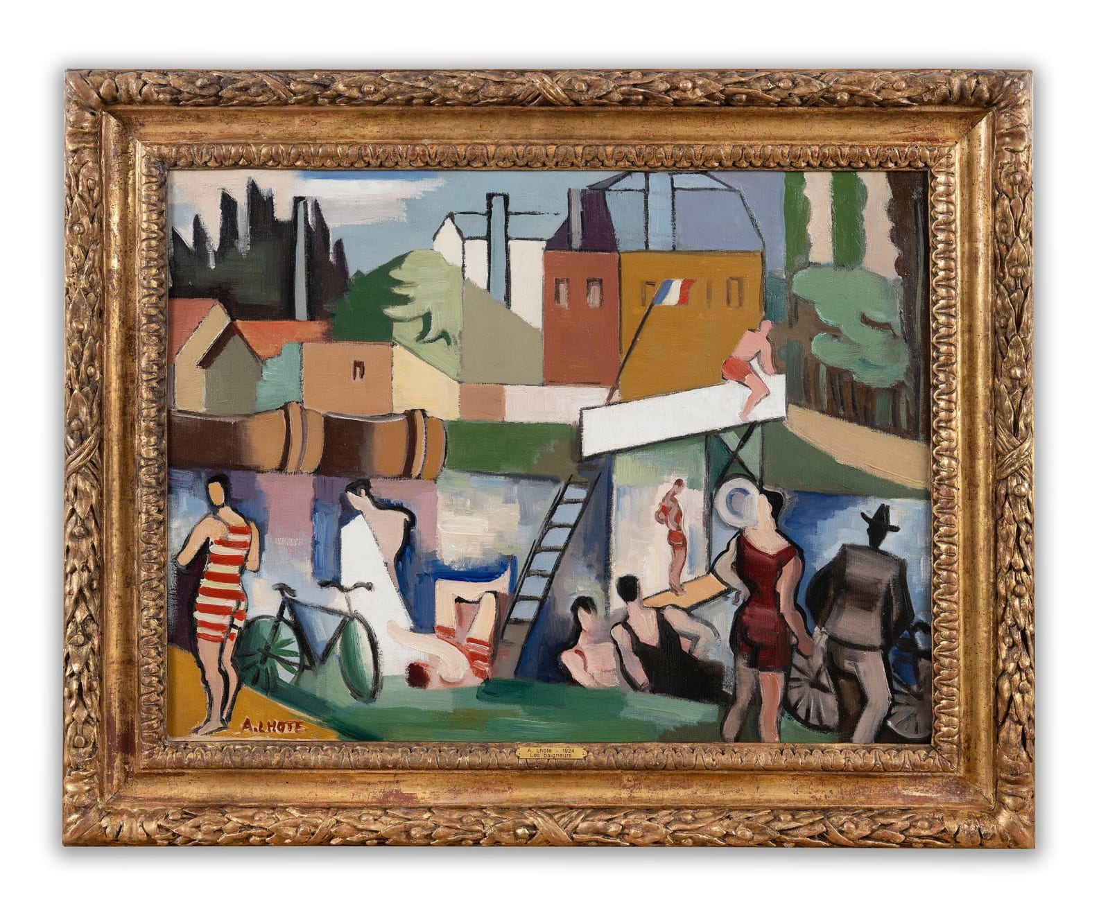 André Lhote (1885-1962), Les baigneurs ou Les plaisirs de la campagne, 1924