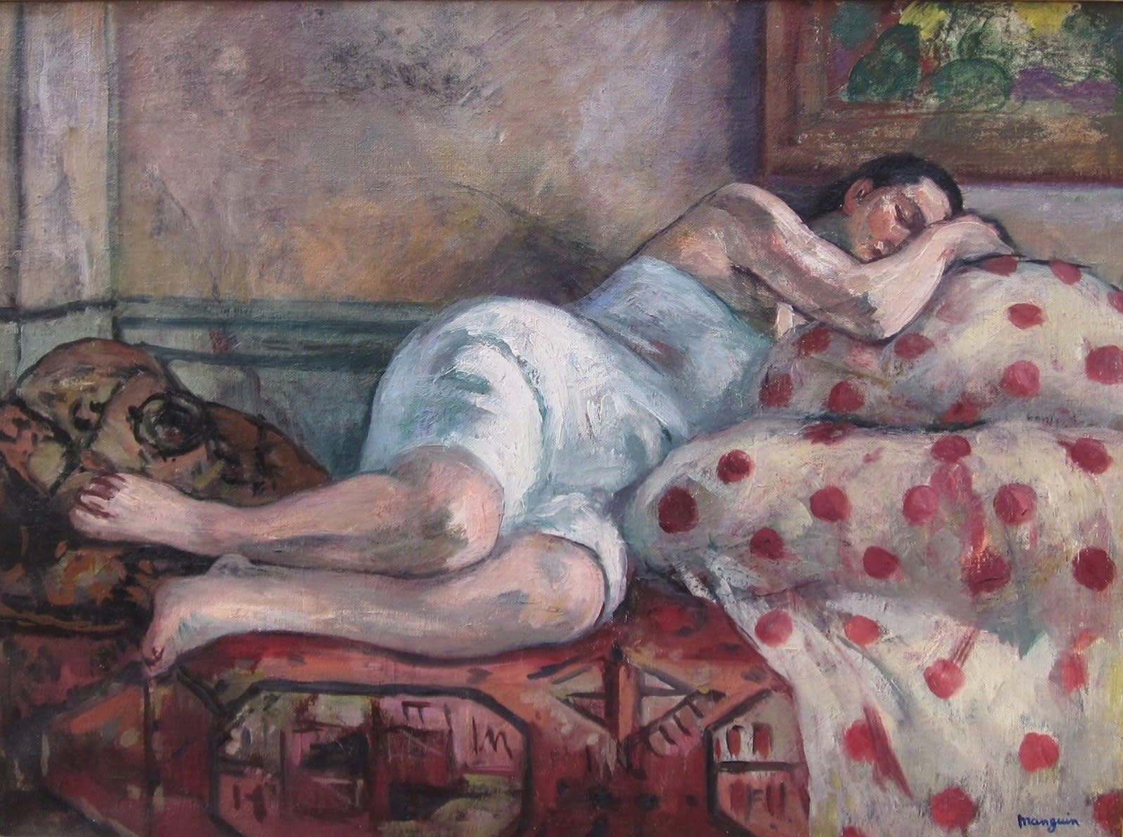 Henri Manguin (1874-1949), Femme couchée, 1927