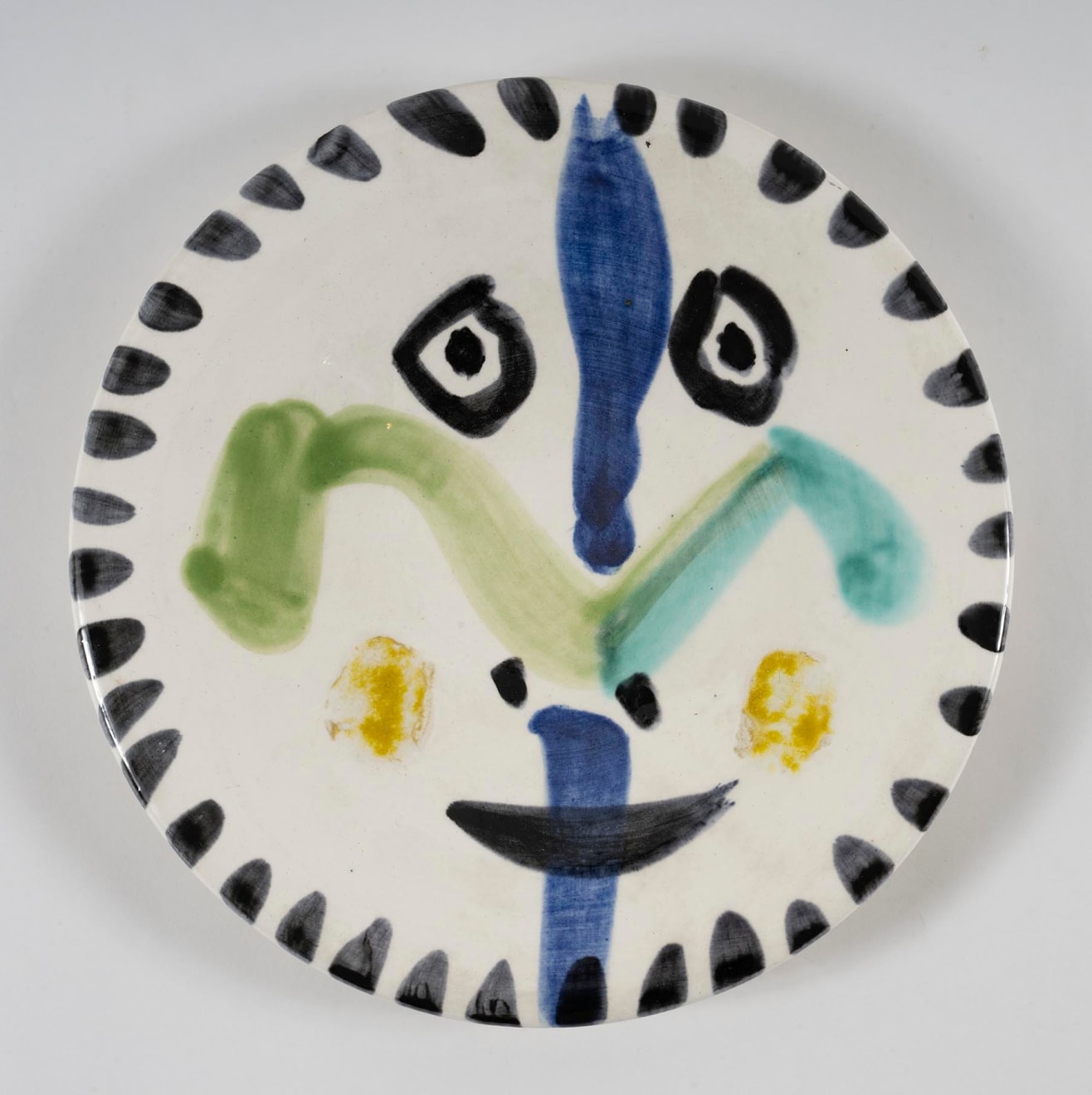 Pablo Picasso (1881-1973), Visage no.144 (A.R. 480), 1963