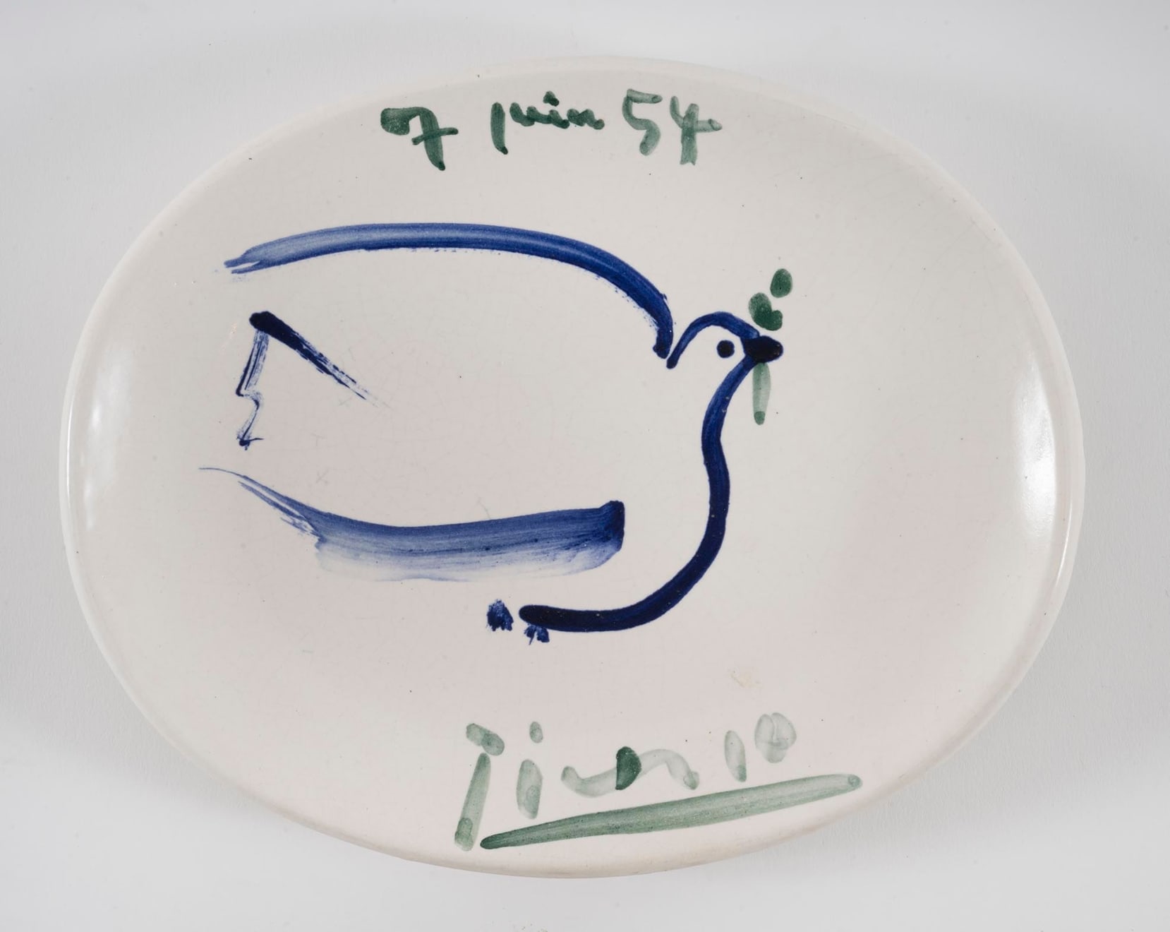 Pablo Picasso (1881-1973), Colombe de la Paix, July 7th, 1954