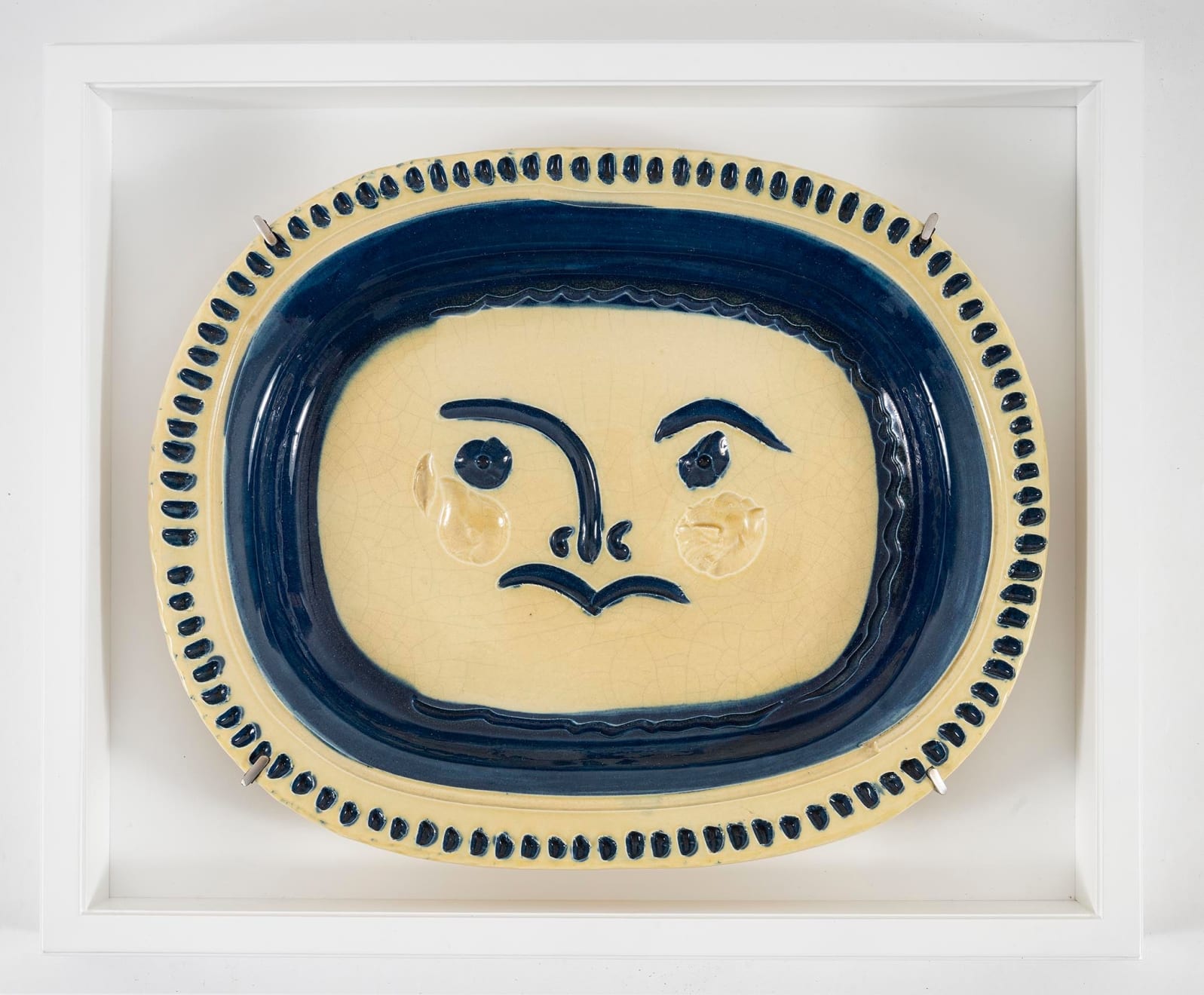 Pablo Picasso (1881-1973), Visage gravé (A.R. 29), 1948