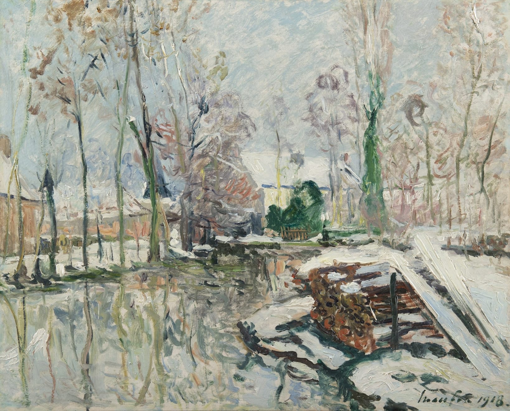 Maxime Maufra, Les bords du Boulon, Loir-et-Cher, 1918