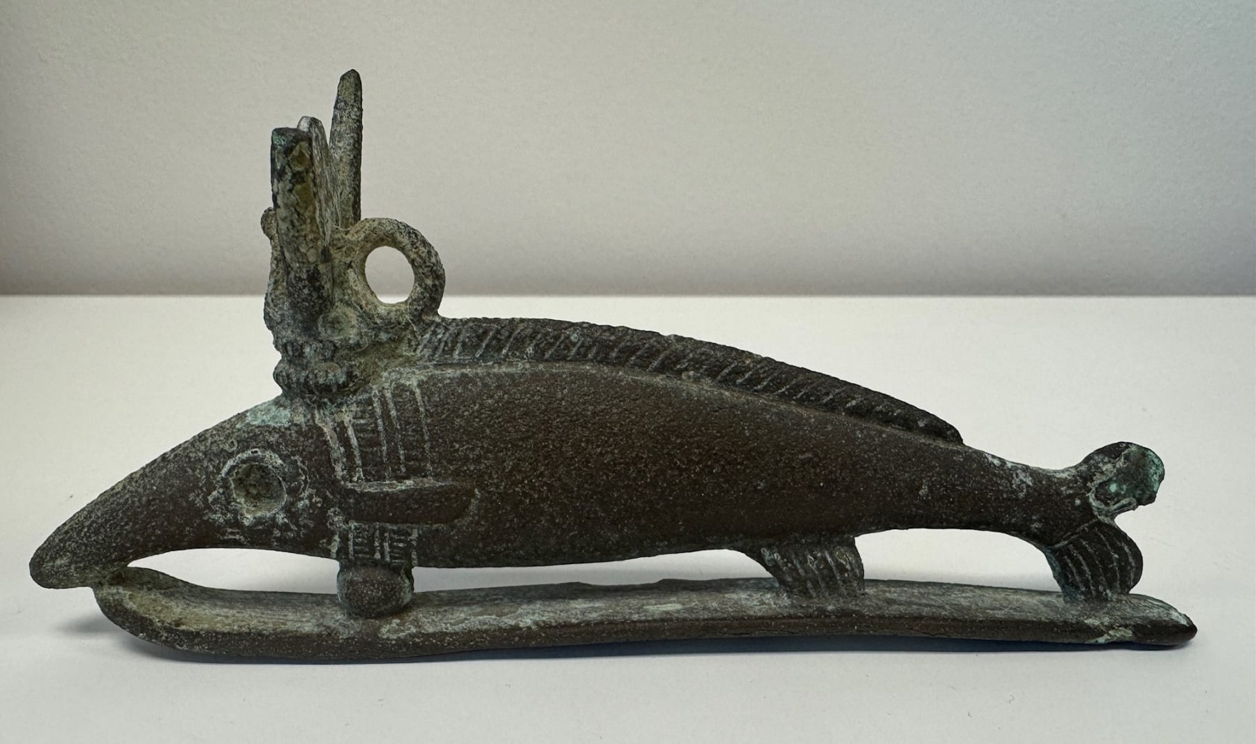 Sculpture of an Oxyrhynchus Fish God, 600 BCE - 300 BCE