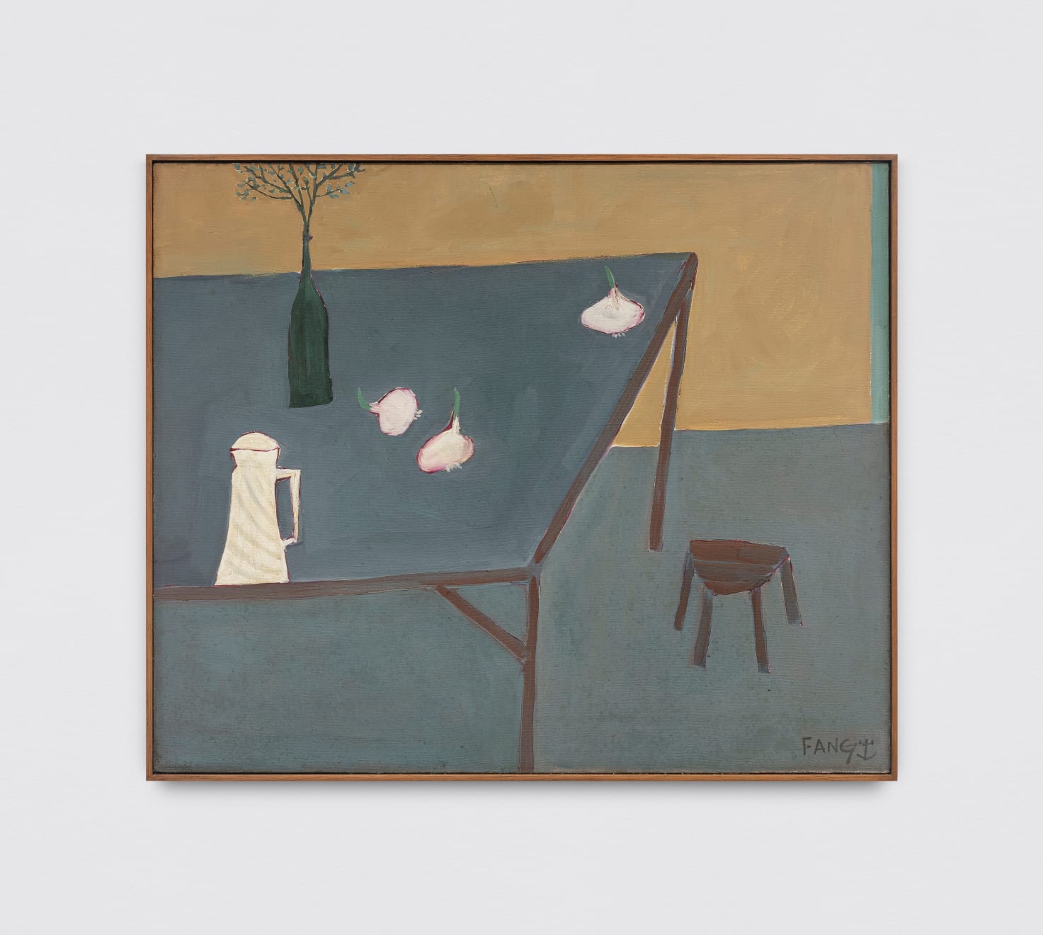 Chen Kong Fang, Mesa com cebolas [Table with Onions], 1983