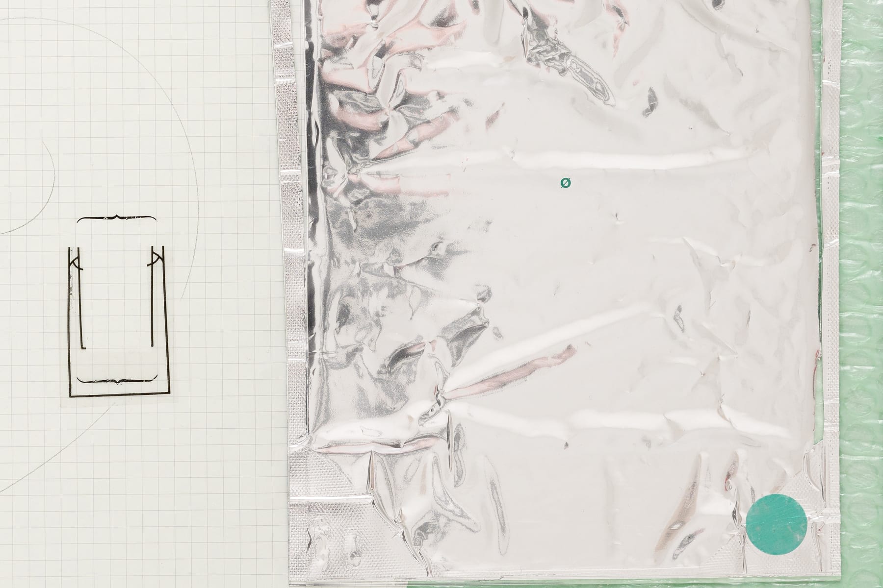 Luiza Crosman, Drawing Logistics [Slices], 2024