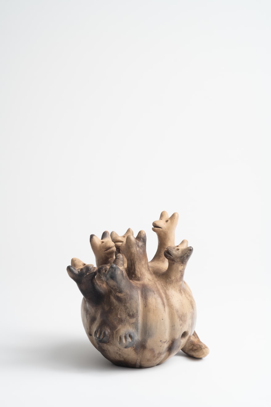 Julia Isidrez, Pelota siete cabezas Mboiyogua, 1998