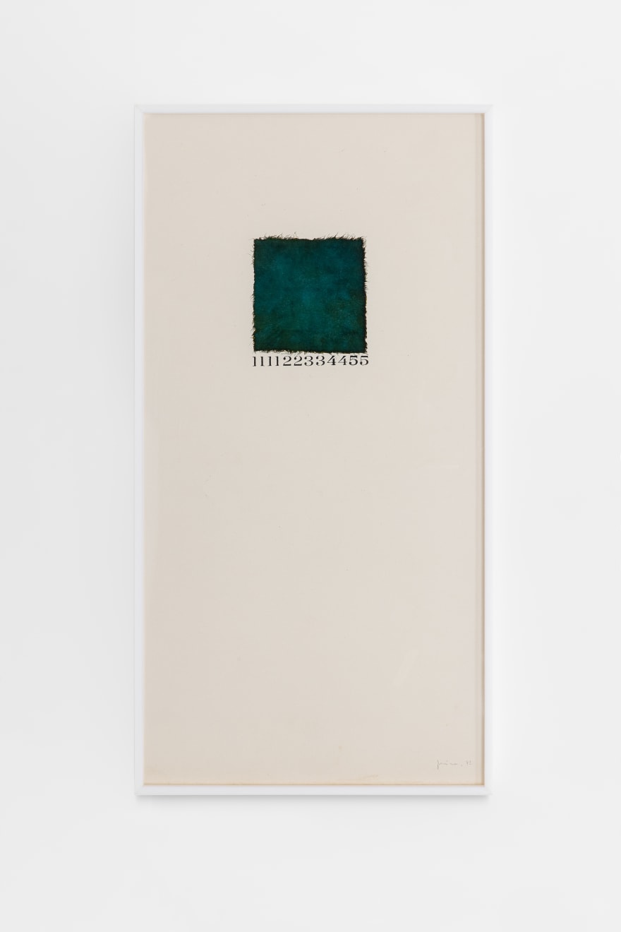 Mira Schendel, Sem título (da série Toquinhos) [Untitled (from the Little Stubs series)], 1972