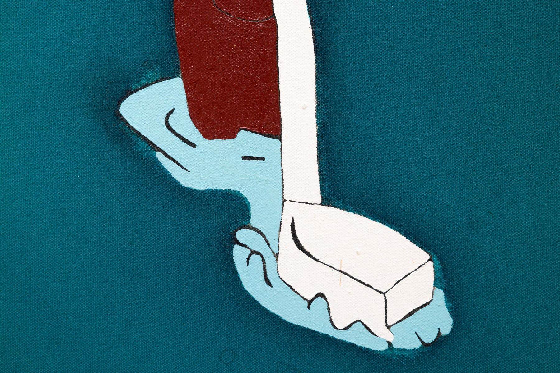 José Leonilson, O preço [The Price], 1992