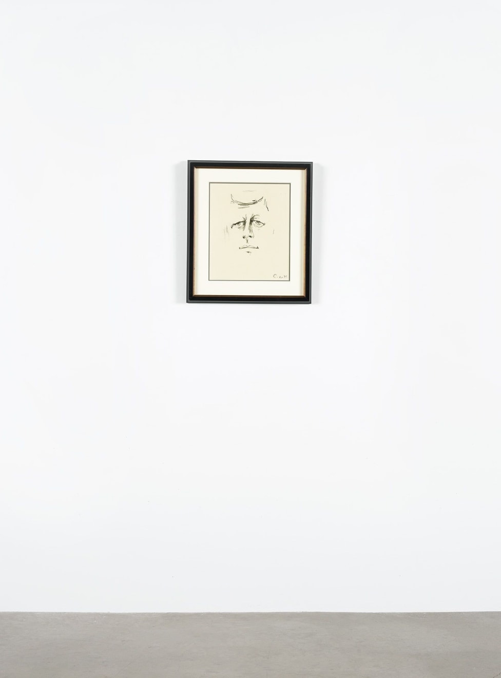 Elaine de Kooning, Untitled (JFK Study), 1962