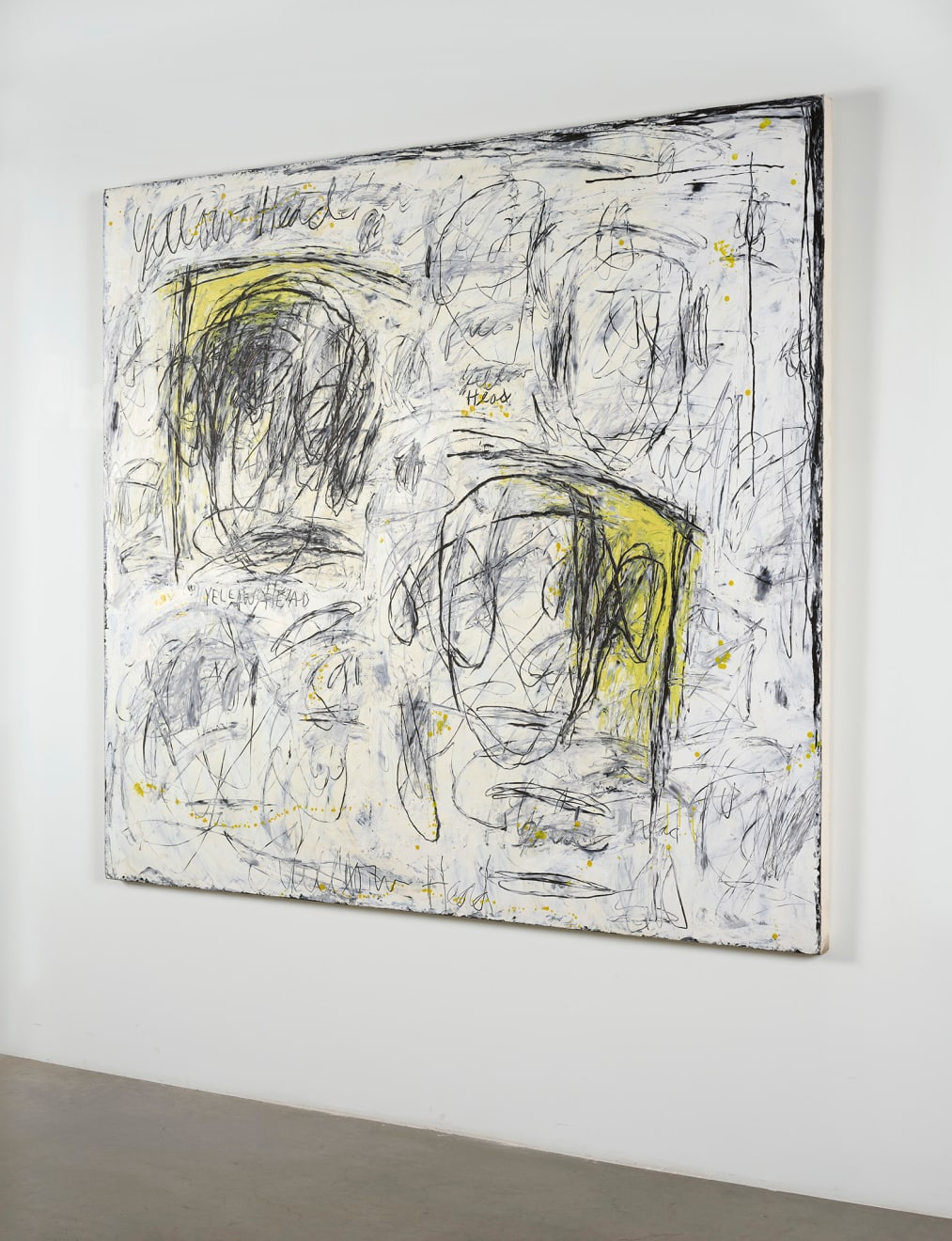 Louisa Chase, Yellow Head, 1986