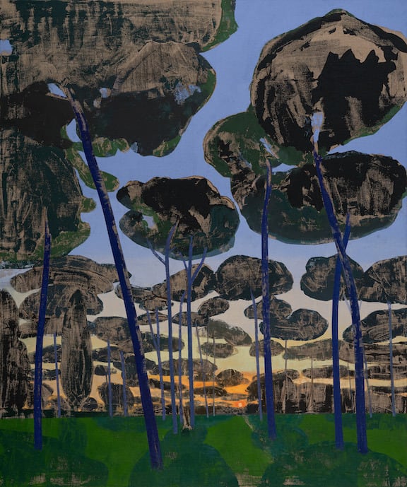 Eric Dever, Stone Pine, Villa Borghese, 2025