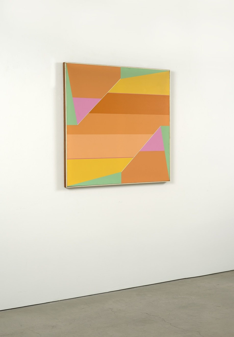 Larry Zox, Green Rotation, 1964