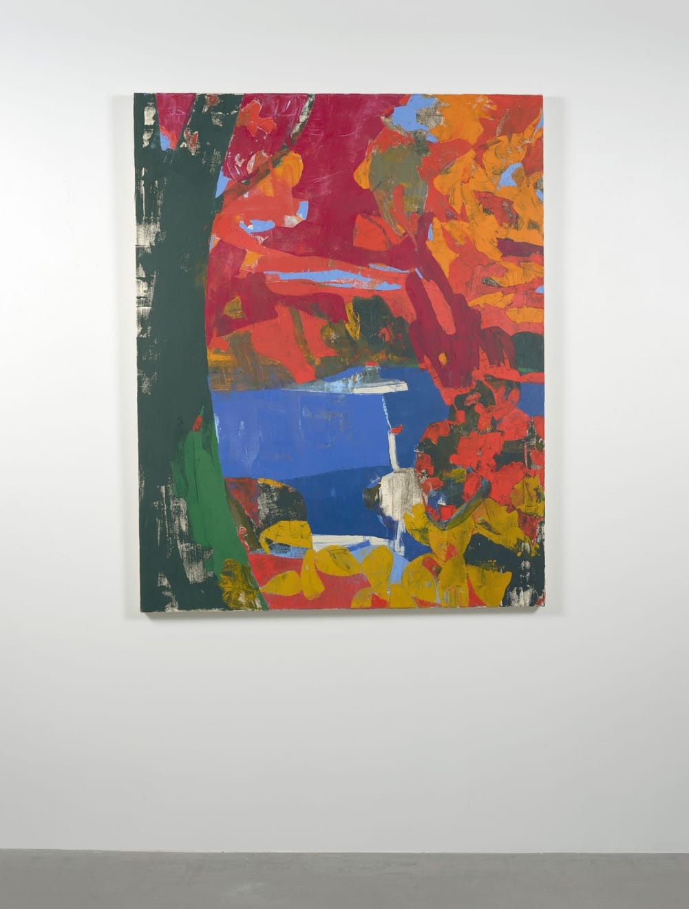 Eric Dever, Fall Leaves, Fall Trout Pond, 2021