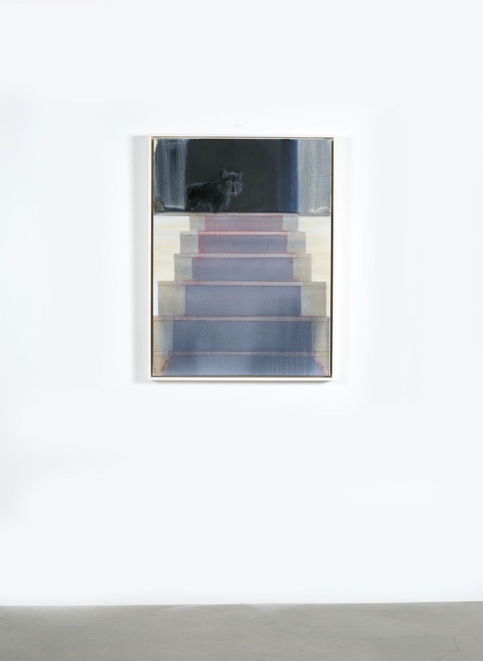 Elizabeth Osborne, Jasper on Steps, 2015